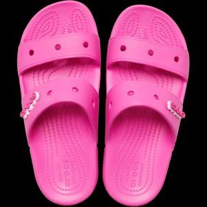 CLASSIC CROCS SANDAL Color: Electric Pink